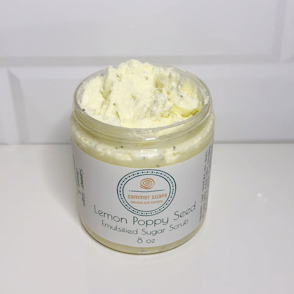 Lemon Poppy Seed Scrub