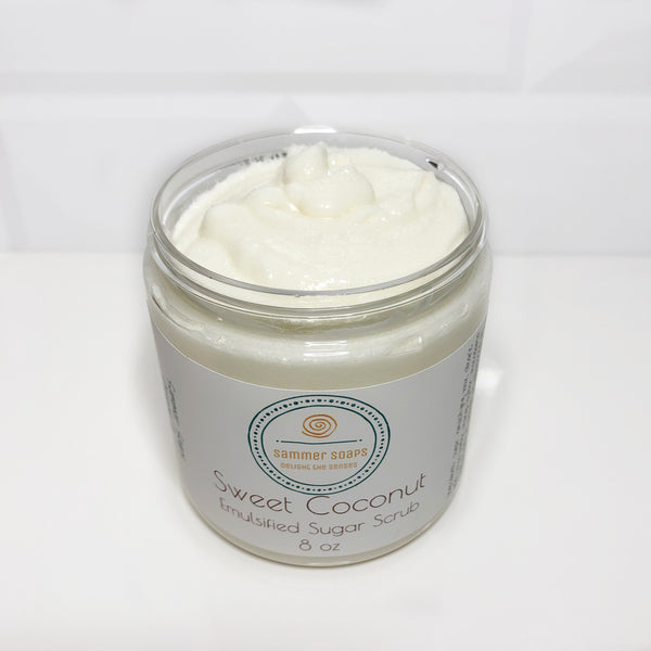 Sweet Coconut Emulsified Sugar Scrub