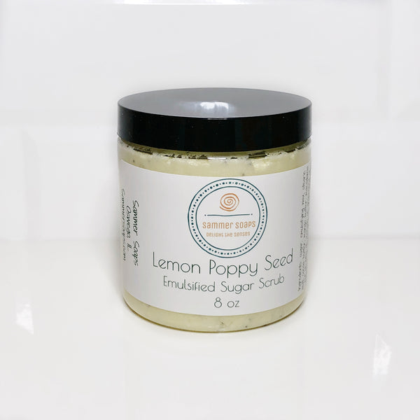 Lemon Poppy Seed Scrub