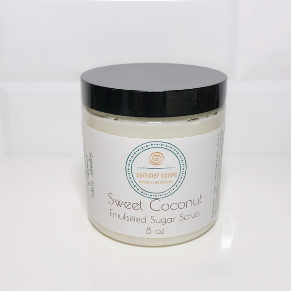 Sweet Coconut Emulsified Sugar Scrub