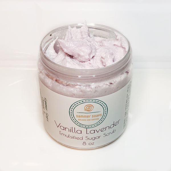 Lavender Vanilla Sugar Body Scrub