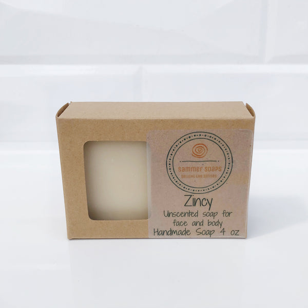 Face and Body Soap with Zinc Pyrithione