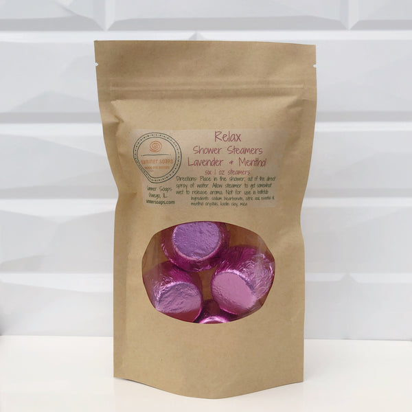 Lavender Menthol Shower Steamers