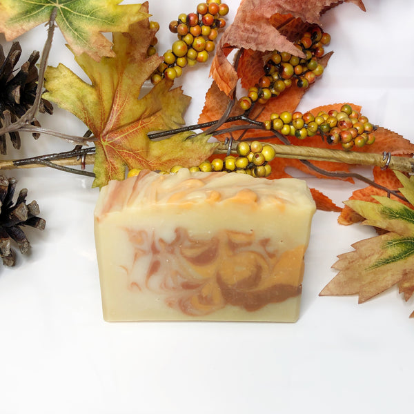 Falling Leaves Handmade Soap
