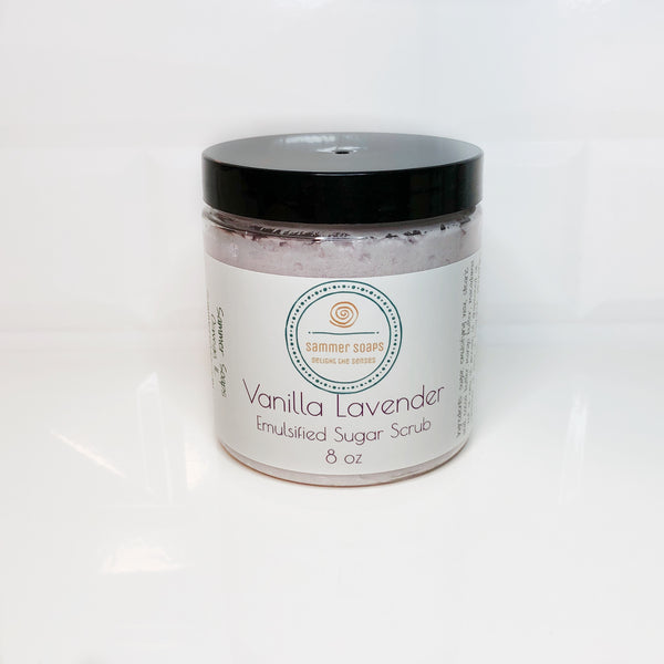 Lavender Vanilla Sugar Body Scrub