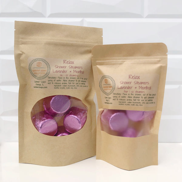Lavender Menthol Shower Steamers
