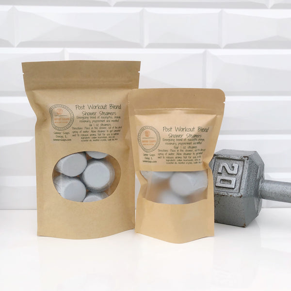Post Workout Shower Steamers