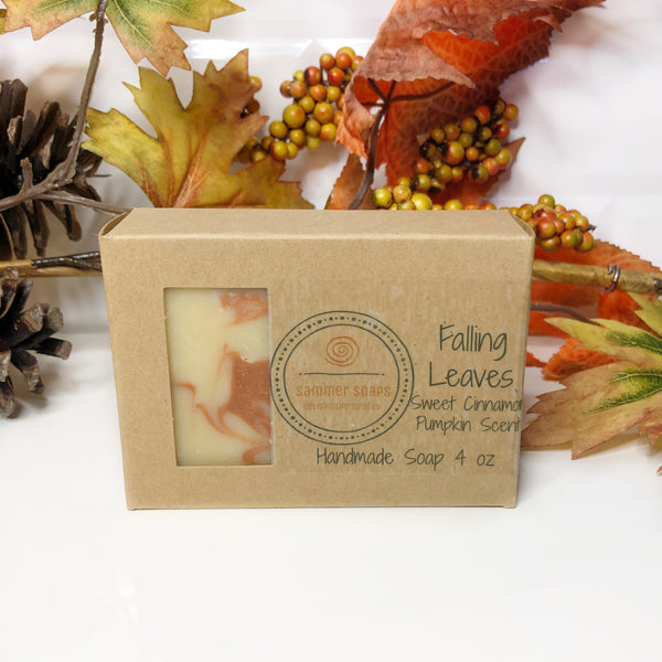 Falling Leaves Handmade Soap