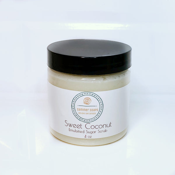 Sweet Coconut Emulsified Sugar Scrub