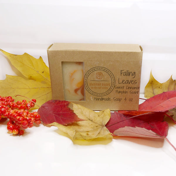 Falling Leaves Handmade Soap