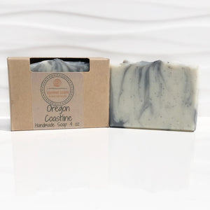 Oregon Coastline Scent Soap with a pumice and Black Sea Salt