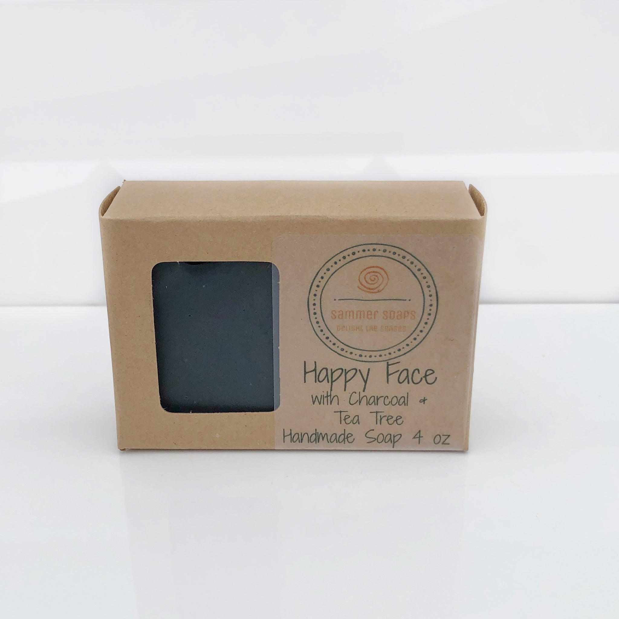 Facial Soap with Activated Charcoal and Tea Tree