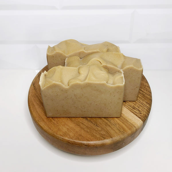 Sage and Citrus Scented Soap with Dandelion Root Powder