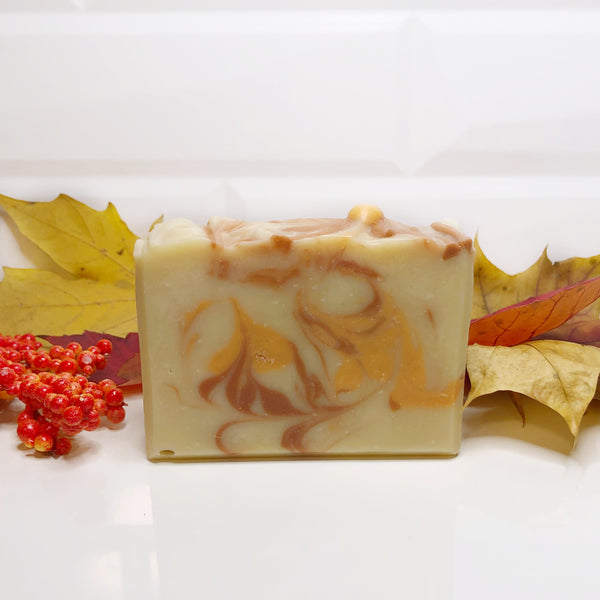 Falling Leaves Handmade Soap